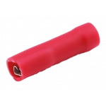 Vlakstekerhuls rood 2.8mm 1.5-2.5mm² met versterkingshuls  per 100 stuks