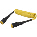 Spiral cable Phillips type S with Weather-Tite™ sealing Euro 6 ISO 3731 3.5mtr