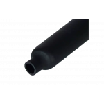 Schrumpfschlauch ohne klebenlaag schwarz 2.4->1.2mm 5 Meter
